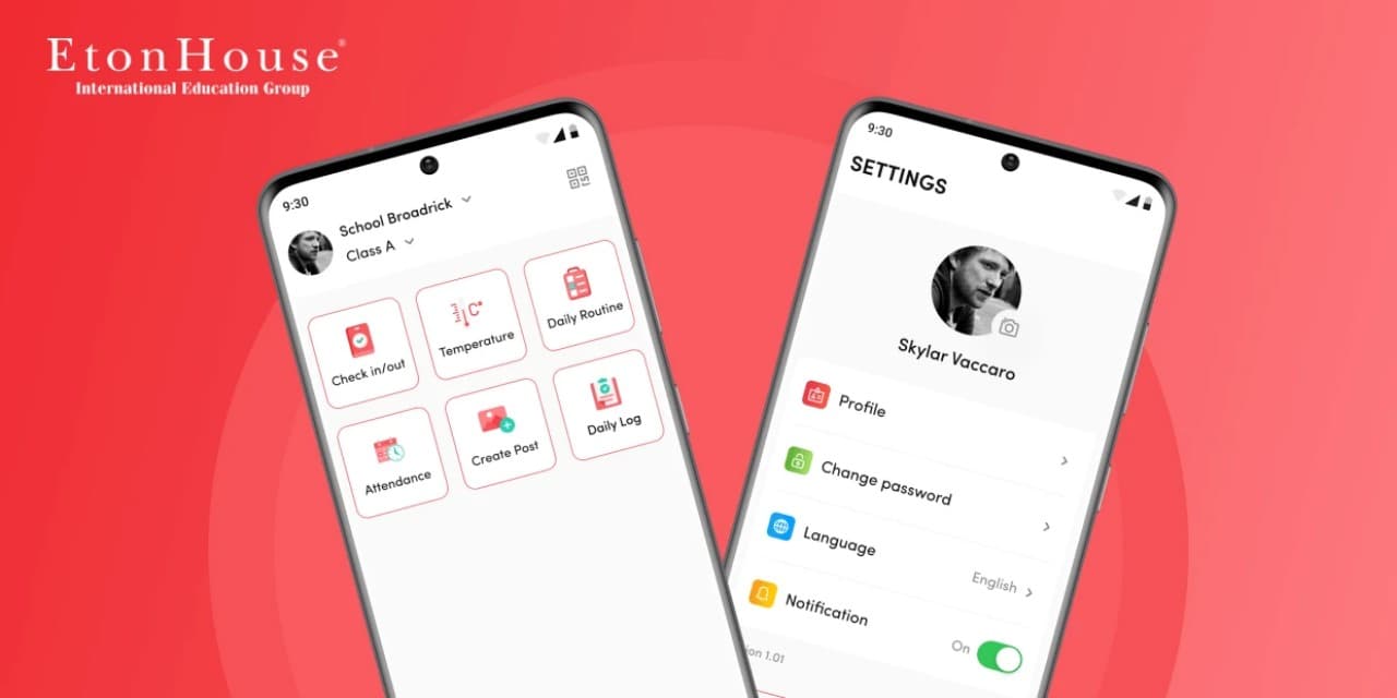 EtonHouse app overview