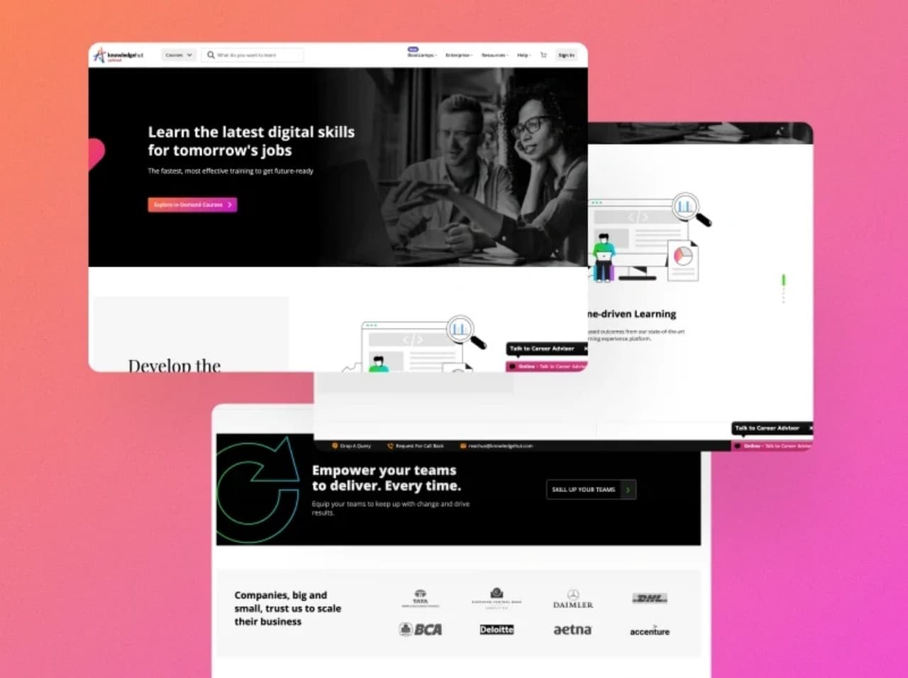KnowledgeHut platform overview