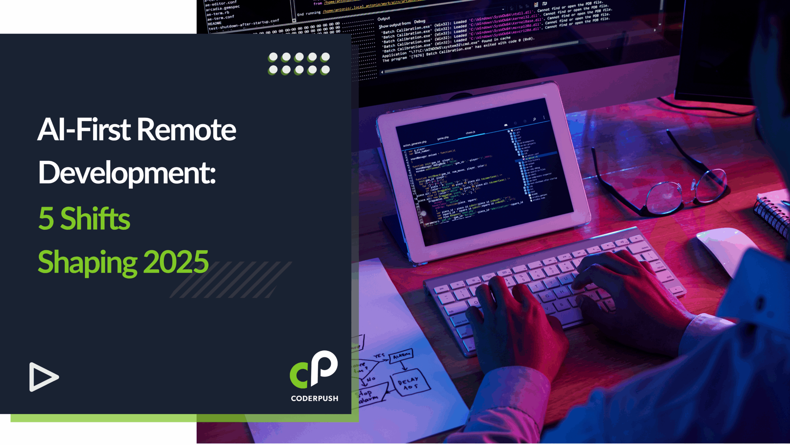 AI-first remote software development trends for 2025 — global team collaboration, coding with AI tools, and secure engineering workflows