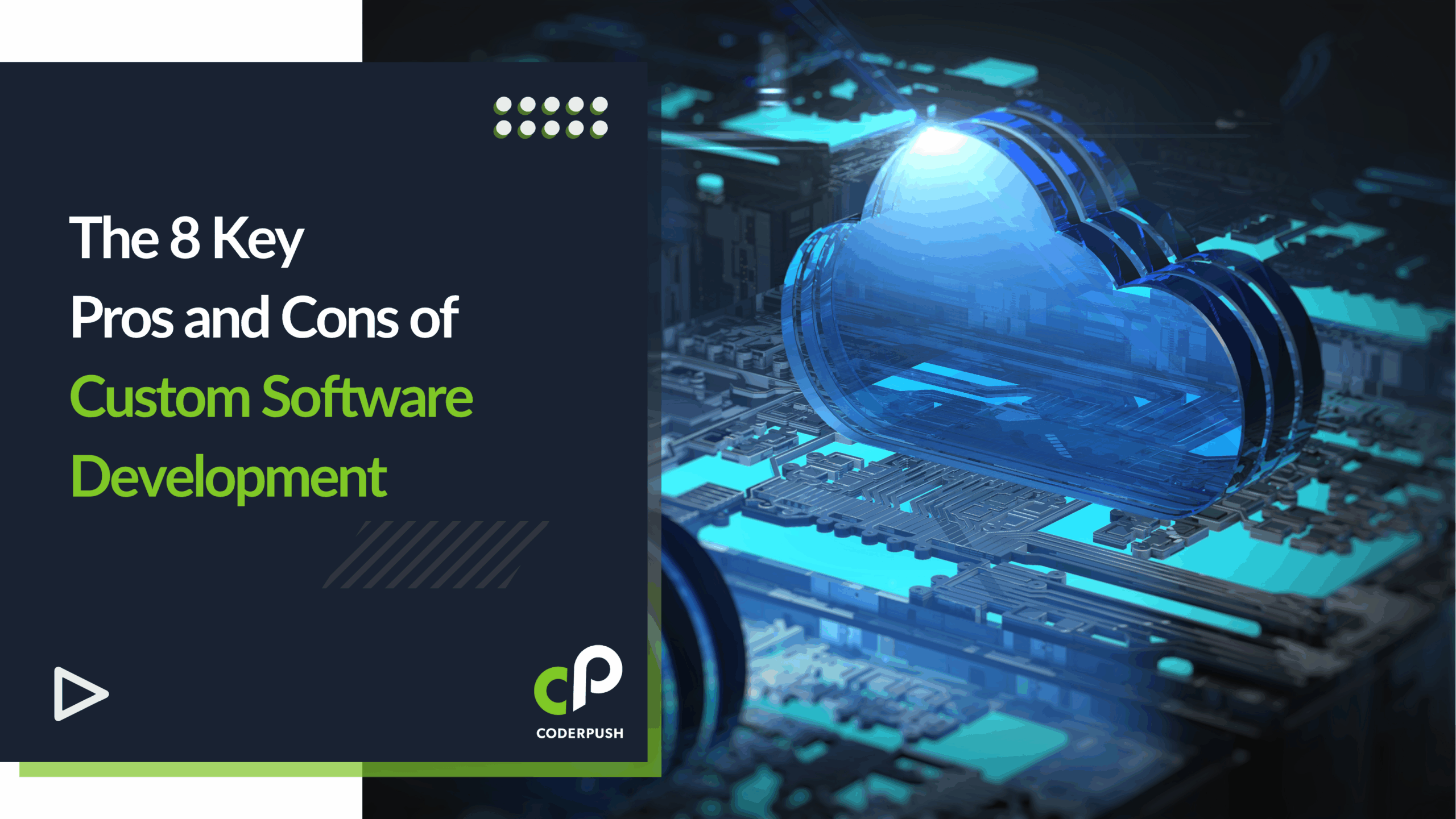 Explore the pros and cons of custom software development to make informed decisions for your business. Learn key benefits and challenges in this guide.