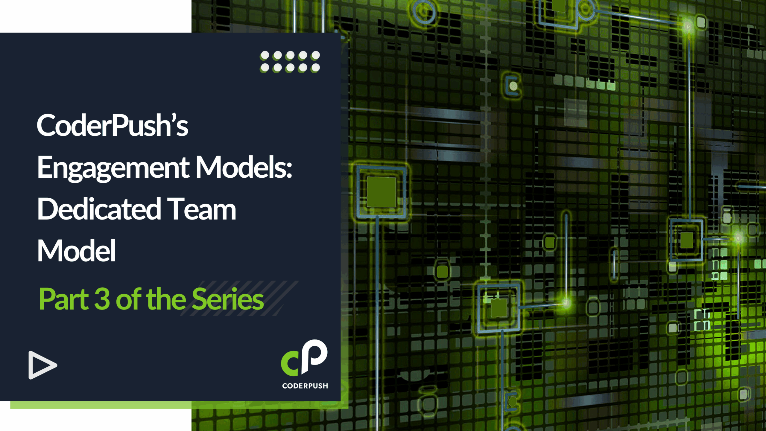 Discover CoderPush’s Dedicated Team Model, a flexible engagement model for long-term, complex software projects, providing a fully-managed development hub for startups and enterprises.