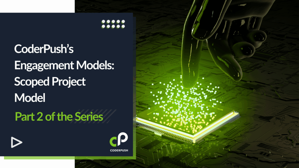 Achieve predictable success with CoderPush’s Scoped Project Model. This fixed-price engagement model ensures cost certainty and clear deliverables for well-defined software projects.